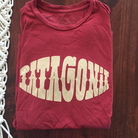 Patagonia Tops - Red Patagonia Tee shirt- Men’s xs